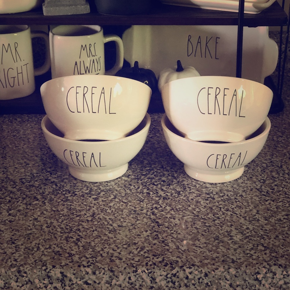 Rae Dunn CEREAL bowls